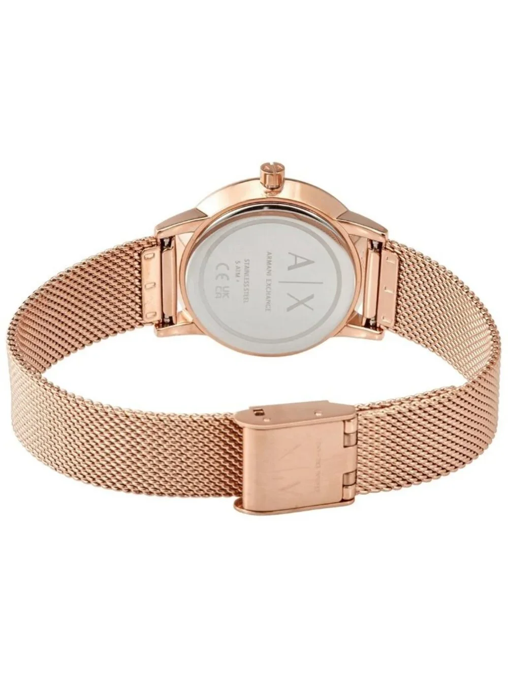 NWT Armani Exchange Lola Quartz Silver Dial Ladies Watch